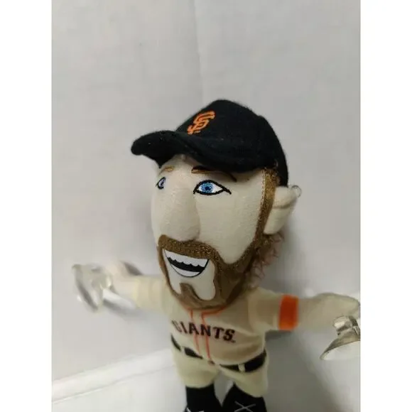 San Francisco Giants Hunter Pence on Board Plush Doll Window Cling 2017 - Picture 4 of 11